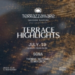 Immagine evento Terrace Highlights 19.07 a Jesolo (VE) May be a graphic of slow loris and text that says 'TeRRazzallare MAISONMIARINE HAISON MARINE กผ 1.のK CLUKA ARFSTIUENST TERRACE HIGHLIGHTS JULY.19 .19 SUNDAY: FROM 05 PM MALEA ج TERRAZZAMARE JESOLO-VENICE JESOLO- VENICE SONA THOMAS THOMASROTUNNO ROTUNNO SIMOFONIK BEACH CL CLUB & RESTAURANT MAI ISON SKMARINE MARINE- FROM FROM05.00PN 05 .00 PM TILL TILLLATE TILL-LATE LATE'