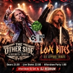 Immagine evento The Other Side (AEROSMITH tribute) Love Bites (DEF LEPPARD tribute) live – Rock’n’Roll, RHO! a Rho (MI) The Other Side (AEROSMITH tribute) Love Bites (DEF LEPPARD tribute) live - Rock'n'Roll, RHO! a Rho (MI) il 19 settembre 2026