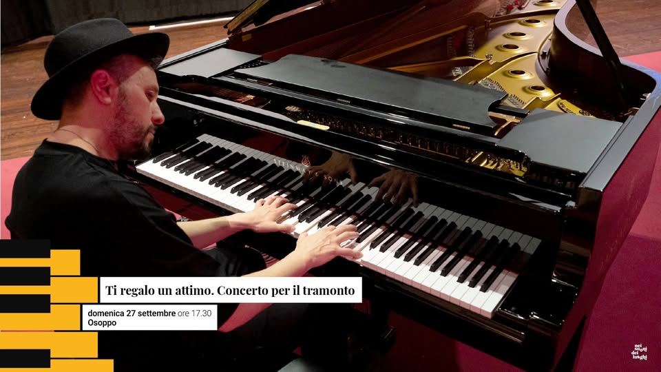 Evento Ti regalo un attimo. Concerto per il tramonto Locandina Ti regalo un attimo. Concerto per il tramonto - domenica 27 settembre ore 17:30 - 19:30