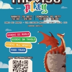 Immagine evento Treviso Play 2026 a Silea (TV) May be an illustration of text that says 'IN COLLABORAZIONE lnggiaTmeakiak: ·〇0本 ARIS TerredAcqua TREVISOPlay Ceuor TREVISO fliy SABATO 19 SETT DOMENICA 20 SETT 14:00 -23:00 10:00-19:00 10:00 19:00 PARCO DEI MORERI VIA GIUSEPPE MAZZINI, 31057, SILEA (TV) INGRESSO GRATUITO GIOCHI DI RUOLO GIOCHI DA TAVOLO GIOCHI ALL APERTO FOOD TRUCK PER INFORMAZIONI: f LOGGIA IRREALISTI STI TREVISO @LOGGIAIRREALISTI ฟฟ W.LOGGIAIRREALISTI. IT INFOELOGGIAIRREALISTI.I IT WWW.TREVISOPLAY.IT ผผฟ'