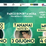 Immagine evento TRF live in the park Massimo Pericolo, Tananai, Myss Keta a Cremona a Cremona (CR) No photo description available.