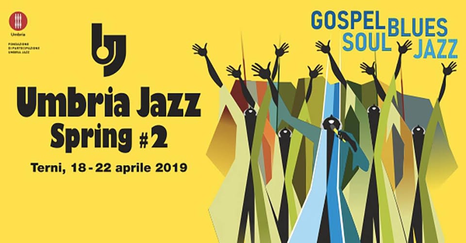 Evento Umbria Jazz Spring 2 Locandina Umbria Jazz Spring 2 - da giovedì 18 aprile - lunedì 22 aprile 2019 ore 18:30 ore 23:55
