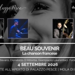 Immagine evento Un beau souvenir la chanson francese a Mola di Bari (BA) Un beau souvenir la chanson francese a Mola di Bari (BA) il 4 settembre 2026