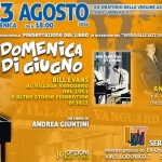 Immagine evento Un gran bel libro su BILL EVANS, sul Village Vanguard e sul jazz a Firenze nel dopoguerra… a Serravalle Pistoiese (PT) Un gran bel libro su BILL EVANS, sul Village Vanguard e sul jazz a Firenze nel dopoguerra... a Serravalle Pistoiese (PT) il 23 agosto 2026