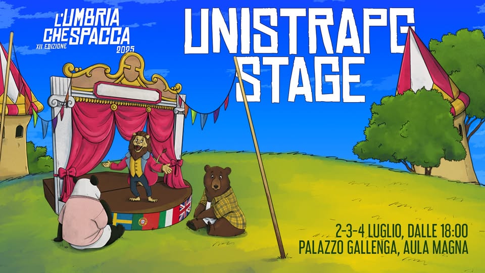 Evento Unistrapg Stage – L’umbria Che Spacca 2025 Locandina Unistrapg Stage – L’umbria Che Spacca 2025 - da mercoledì 2 luglio - venerdì 4 luglio 2025 ore 18:00 ore 19:30