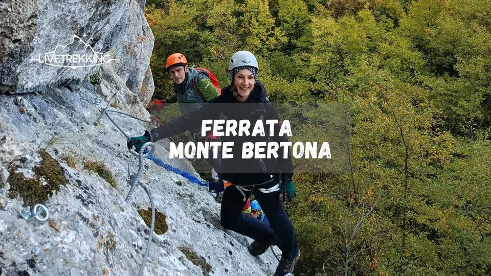 Evento Via Ferrata Monte Bertona Locandina Via Ferrata Monte Bertona - domenica 13 settembre ore 09:00 - 23:00