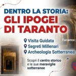 Immagine evento Visita agli Ipogei e al Centro Storico di Taranto a Taranto (TA) Visita agli Ipogei e al Centro Storico di Taranto a Taranto (TA) il 20 agosto 2026