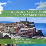 Immagine evento Week – End Trekking Alle 5 Terre a Monterosso al Mare (SP) Week - End Trekking Alle 5 Terre a Monterosso al Mare (SP) il 16 ottobre - 18 ottobre 2026