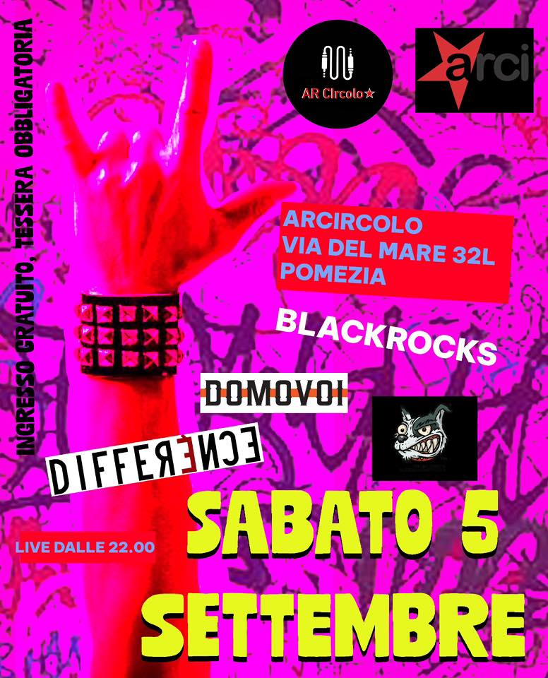 Evento We’re back! Riapertura live Locandina We’re back! Riapertura live - sabato 5 settembre ore 22:00 - 00:00