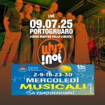 Immagine evento WHY NOT – live Mercoledì Musicali a Portogruaro (VE) No photo description available.