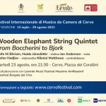 Immagine evento Wooden Elephant String Quintet a Rezzoaglio (GE) No photo description available.
