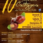 Immagine evento 10a Festa della Castagna del Prete a Ospedaletto d’Alpinolo (AV) 10a Festa della Castagna del Prete a Ospedaletto d'Alpinolo (AV) il 2 ottobre - 4 ottobre 2026