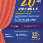 Immagine evento 20 anni di Abio Rho – La Partita di Natale a Rho (MI) 20 anni di Abio Rho - La Partita di Natale a Rho (MI) il 4 ottobre 2026