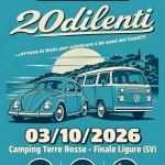 Immagine evento 20DILENTI…ovvero la festa dei 20 anni dei Lenti & Contenti! a Finale Ligure (SV) 20DILENTI...ovvero la festa dei 20 anni dei Lenti & Contenti! a Finale Ligure (SV) il 3 ottobre 2026