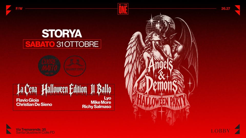 Evento 31.10 Halloween Edition W – Cuore Matto Shabby Chic Locandina 31.10 Halloween Edition W – Cuore Matto Shabby Chic - sabato 31 ottobre ore 20:30 - 03:00