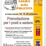 Immagine evento 56º Sagra Della Polenta a Montesordo (CO) May be an illustration of text that says "SAGRA DELLA POLENTA CSRMENATE CERMENATE SAGRA 56 della EDIZIONE POLENTA In piazza mercato* 18, 19, 20 settembre Prenotazione per i posti a sedere PARROCCHIA È bene prenotare elefonando 14:00 20:00, lunedi Santh Modesto 331- 586.9 .9415 dalle (anche WhatsApp). KHe CROCIT15S0 VENERDI 18, SABATO 19 DOMENICA 20 dalle 18:00: saiac dalle 19:00. pranzo DOMENICA 20 Pranzo 12:00. Degli Esposti, nuovo don Daniel parrocchiale. ATROCINIO BMMTMBS Polenta gialla, polenta Menu' salamelle, patatine fritte, taragna, brasato, trippa, funghi, torta pasticceria, pane di san Vincenzo. Pinzza mercafo, latro ixzzale Sanguez Cermenate. COMUNE Callura"