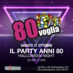 Immagine evento 80 Voglia Party – Halloween Night, Mattorosso Montebelluna (TV) a Montebelluna (TV) 80 Voglia Party - Halloween Night, Mattorosso Montebelluna (TV) a Montebelluna (TV) il 31 ottobre 2026