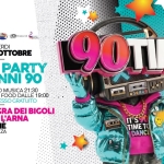 Immagine evento 90 Time Sagra Dei Bigoli Co’ L’arna – Zanè (Vi) – Ingresso Gratuito a Zanè (VI) 90 Time Sagra Dei Bigoli Co' L'arna - Zanè (Vi) - Ingresso Gratuito a Zanè (VI) il 2 ottobre 2026