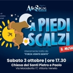 Immagine evento A piedi scalzi a Vittorio Veneto (TV) A piedi scalzi a Vittorio Veneto (TV) il 3 ottobre 2026