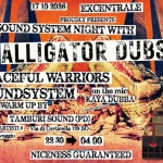 Immagine evento A Sound System Night With Alligator Dubs Peaceful Warriors Soundsystem a Bologna (BO) A Sound System Night With Alligator Dubs Peaceful Warriors Soundsystem a Bologna (BO) il 17 ottobre 2026