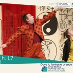 Immagine evento A Spilimbergo MiOttoVolante! SORPRESA! – Teatro Perdavvero a Spilimbergo May be pop art of dancing and text