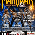 Immagine evento A Tribute To Manowar a Quartucciu (CA) A Tribute To Manowar a Quartucciu (CA) il 10 ottobre 2026