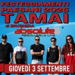 Immagine evento Absolute5 – Tamai di Brugnera (PN) a Brugnera Absolute5 - Tamai di Brugnera (PN) a Brugnera il 3 settembre 2026
