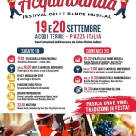 Immagine evento ACQUINBANDA – Festival delle Bande Musicali a Acqui Terme (AL) ACQUINBANDA - Festival delle Bande Musicali a Acqui Terme (AL) il 19 settembre - 20 settembre 2026