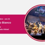 Immagine evento Al Cavallino Bianco 15 – 12 – 2026 Ore 21 a Mirandola (MO) May be a doodle of trumpet and text that says 'auditorium Rita Levi Montalcini alcini FONDAZIONE martedì 15 dicembre ore 21 Al Cavallino Bianco di Ralph Benatzky Compagnia Corrado Abbati prosa'