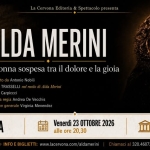 Alda Merini a Potenza va in scena "Una donna sospesa tra il dolore e la gioia" a Potenza (PZ) il 23 ottobre 2026