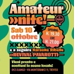 Immagine evento Amateur Nite Karaoke ribelle 10.10.2026 a Treviso (TV) May be an illustration of text