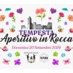 Immagine evento Aperitivo in Rocca dei Tempesta a Noale (VE) May be a doodle of prickly pear and text that says 'CO ipxatroxcinio paatra Città Cittad di Noale *I TEMPESTA Aperitivo in Rocca Domenica 20 Settembre 2026 A5S ASSOGIAZION GENITORI ก๓ FUTURA: PETReSIS'