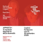 Immagine evento APPARITA’ – il normale equilibrio della diversità a Pordenone APPARITA' - il normale equilibrio della diversità a Pordenone il 30 settembre 2026