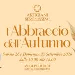 Immagine evento Artigiani Serenissimi l’Abbraccio dell’Autunno a Aviano Artigiani Serenissimi l'Abbraccio dell'Autunno a Aviano il 26 settembre - 27 settembre 2026