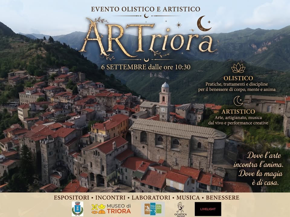 Evento ARTriora Locandina ARTriora - domenica 6 settembre ore 10:30 - 12:30