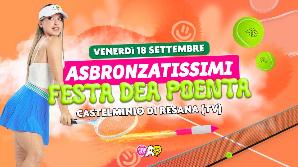 Evento Asbronzatissimi – Castelminio Di Resana (Tv) Locandina Asbronzatissimi – Castelminio Di Resana (Tv) - venerdì 18 settembre ore 21:00 - 23:00