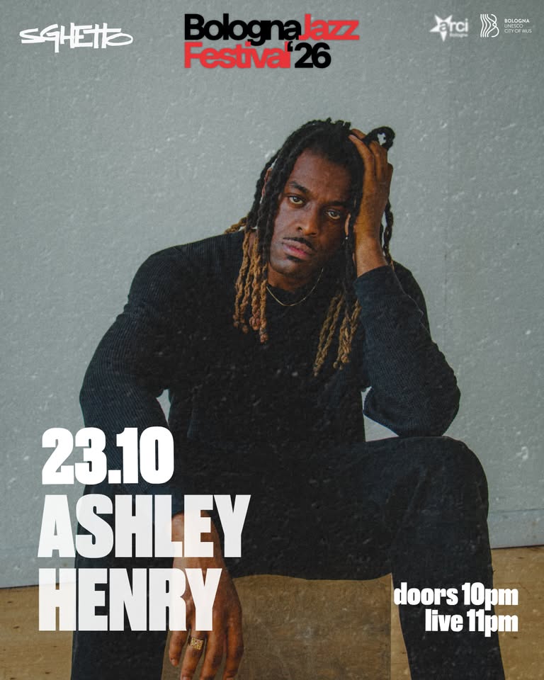 Evento Ashley Henry BJF2026 Locandina Ashley Henry BJF2026 - venerdì 23 ottobre ore 23:00 - 01:00