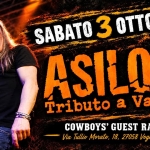 Immagine evento Asilo – Tributo a Vasco @Cowboys’ Guest Ranch a Voghera (PV) Asilo - Tributo a Vasco @Cowboys' Guest Ranch a Voghera (PV) il 3 ottobre 2026