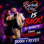 Immagine evento Bachata Vibes Nightr is BACK BERRA y REYES a Spresiano (TV) Bachata Vibes Nightr is BACK BERRA y REYES a Spresiano (TV) il 19 settembre 2026