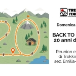 Immagine evento Back to school. 20 anni di azimut – Reunion ex corsisti Trekking Italia sez. Emilia – Romagna a Lizzano in Belvedere (BO) May be a doodle of campsite, map and text that says 'TREKKİNG ITALIA Assoclazione Amlel del Trekking della Natura Domenica Domenica4ottobre 4 ottobre CK tO SCHOOL 20 anni di azimut Reunion ex corsisti di Trekking Italia sez. Emilia-Romagna'