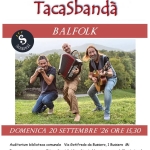 Immagine evento Balfolk con TacaSbandà a Bussero (MI) Balfolk con TacaSbandà a Bussero (MI) il 20 settembre 2026