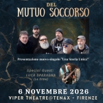 Immagine evento Banco Del Mutuo Soccorso 6 Novembre A Firenze a Firenze (FI) Banco Del Mutuo Soccorso 6 Novembre A Firenze a Firenze (FI) il 6 novembre 2026