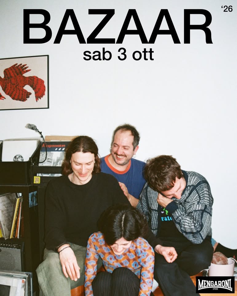 Evento Bazaar Live Locandina Bazaar Live - sabato 3 ottobre ore 22:30 - 00:30