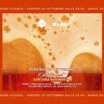 Immagine evento Bazar – Oktoberfest Con Cena Bavarese @Qubò a Costabissara (VI) May be a graphic of text that says 'VENERDI 25 BAZAR @ αυBό VICENZA 옛 ΟΛKαΙ QUBO QU SETTEMBRE DALLE 20:00 DANCE DANCE にに DANCE 7 መ ουBό CENA DALLE 20:00 AFTER PARTY DALLE 22:00 VIA ANTONIO MEUCCI, 44, 36030 MOTTA (VI) VENERDI 25 SETTEMBRE DALLE 20:00 DANCE DANCE DANCE VENERDÌ 25 SETTEMBRE Oktoberfest CON CENA BAVARESE BA BAZAR ® QUBO VICENZA'