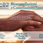 Immagine evento Biocostellazioni e Costellazioni Familiari a Potenza a Potenza (PZ) Biocostellazioni e Costellazioni Familiari a Potenza a Potenza (PZ) il 22 novembre 2026