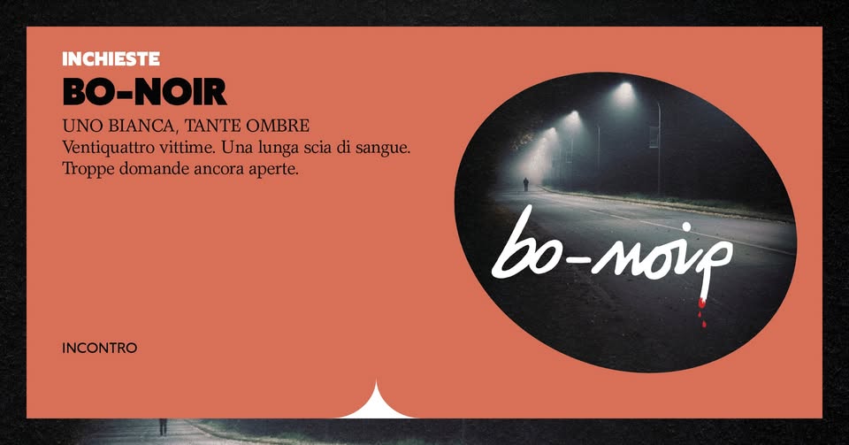 Evento Bo – Noir Uno Bianca, Tante Ombre Locandina Bo – Noir Uno Bianca, Tante Ombre - martedì 22 settembre ore 21:00 - 23:00