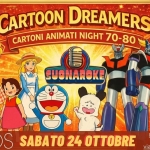 Immagine evento Cartoon Dreamers – La Notte Dei Cartoni Al Chaos Latina a Latina (LT) Cartoon Dreamers - La Notte Dei Cartoni Al Chaos Latina a Latina (LT) il 24 ottobre 2026