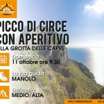 Immagine evento Circeo – Il Picco di Circe con aperitivo alla grotta delle Capre a San Felice Circeo (LT) Circeo - Il Picco di Circe con aperitivo alla grotta delle Capre a San Felice Circeo (LT) il 11 ottobre 2026