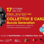 Immagine evento Collettivi E Canzonieri – Buccia Generation a Firenze (FI) Collettivi E Canzonieri - Buccia Generation a Firenze (FI) il 17 ottobre 2026