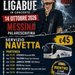 Immagine evento Concerti In Bus Ligabue A Messina a Messina (ME) Concerti In Bus Ligabue A Messina a Messina (ME) il 14 ottobre 2026